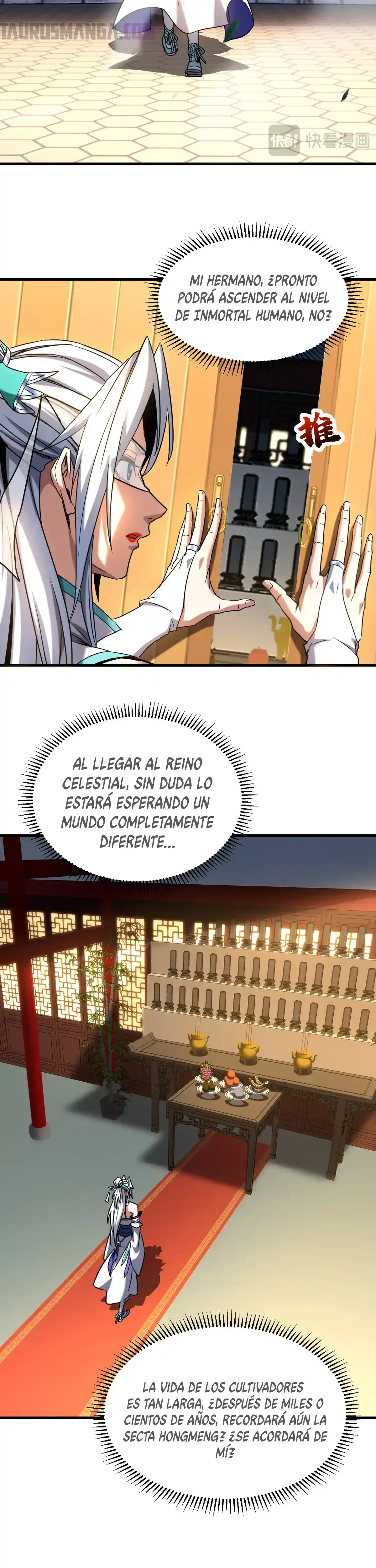 Mientras mis discípulas se matan, yo me relajo! > Capitulo 127 > Page 121